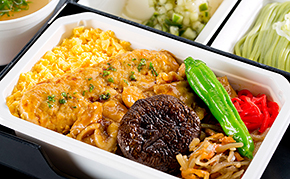機内食　例1