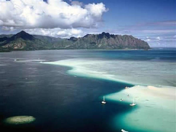 天国の海 カネオヘ・サンドバー