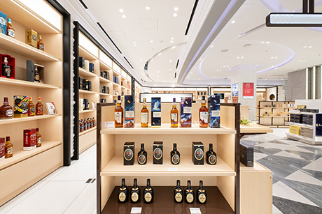 ロッテ免税店 銀座 内装